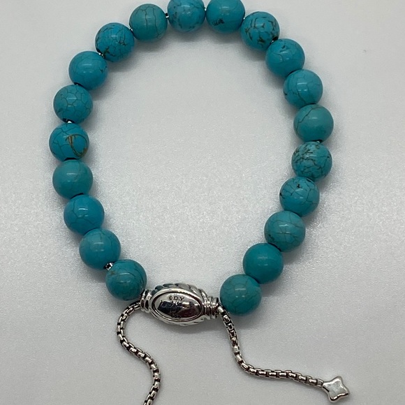 DAVID YURMAN Turquoise Bracelet with pouch - Picture 6 of 6